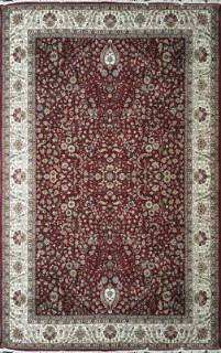 Шерстяной Индийский ковер ручной работы 3.01x2.02