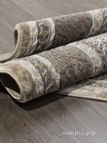 ковер Ковер KARMEN HALI ARMINA 04037C GREY / BROWN Круг — фото 4