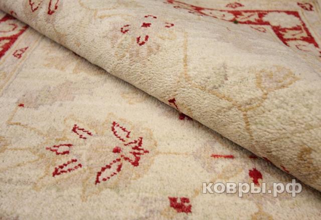 ковер ручной работы Шерстяной Афганский ковер ручной работы Сhoubi (Чуби) 1.52x0.97 — фото 4