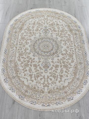 ковер Ковер KARDELEN MOSSO 27239 CREAM / BLUE Овал — фото 2