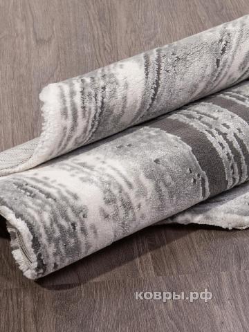 ковер KARMEN HALI SAFIR 00843G GREY / GREY Круг — фото 4