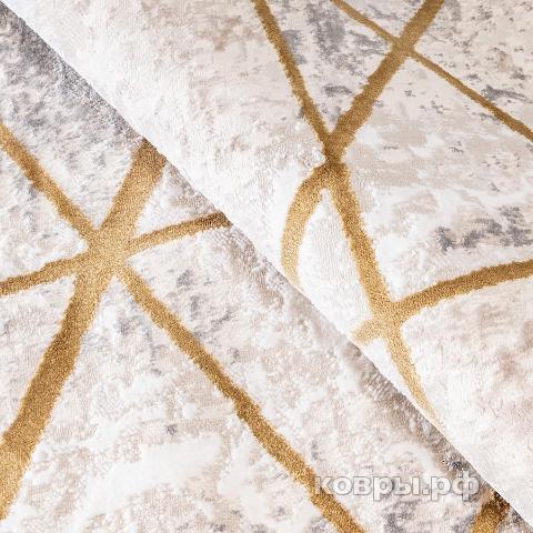 ковер Турция Polo K607A CREAM / L_BROWN — фото 4