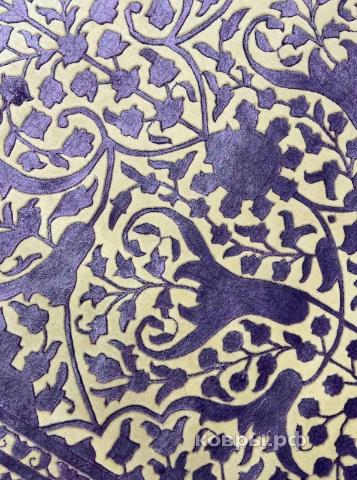 ковер ручной работы Индийский ковер ручной работы из шелка и шерсти Rajkumar (Ражкумар) 3.63x2.76 — фото 2