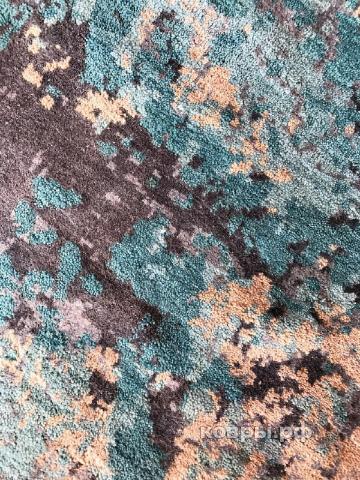 ковер ручной работы Индийский ковер ручной работы из шелка и шерсти 3x2.41 — фото 4