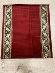 Коврик № 1397,бордовый,размер 1,2 на 1,4 метра