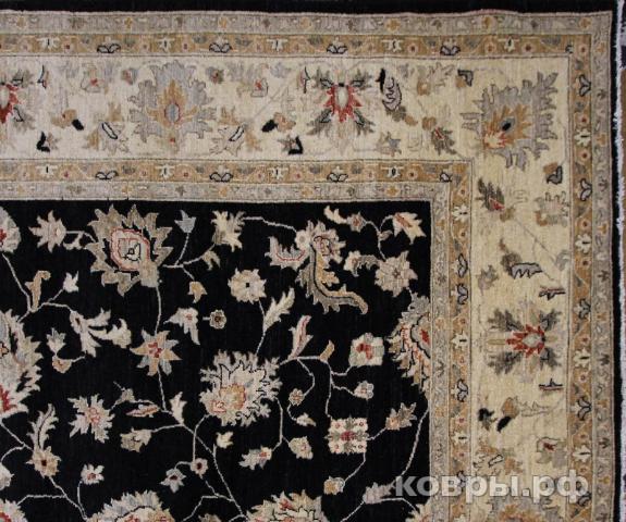 ковер ручной работы Шерстяной Афганский ковер ручной работы Сhoubi Ziegler (Чуби зиглер) 3.17x2.47 — фото 2