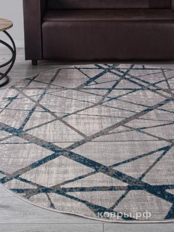 ковер Ковер MERINOS LIMAN F478 GRAY-BLUE Овал — фото 5