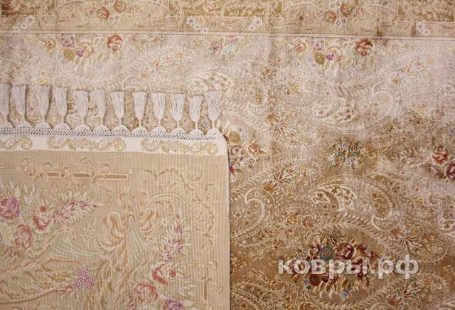 ковер ручной работы Шелковый Китайский ковер ручной работы 1.25x1.85 — фото 4