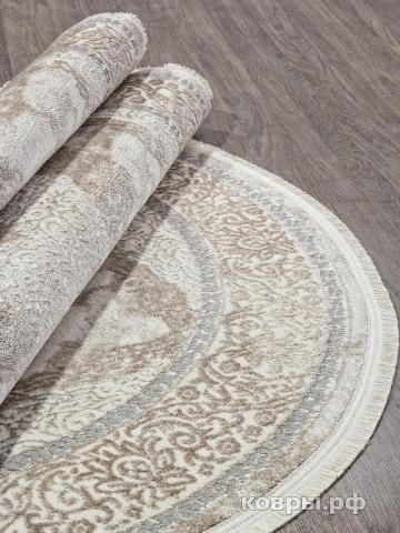 ковер KARDELEN MARMARIS 26491B CREAM / BEIGE Овал — фото 3