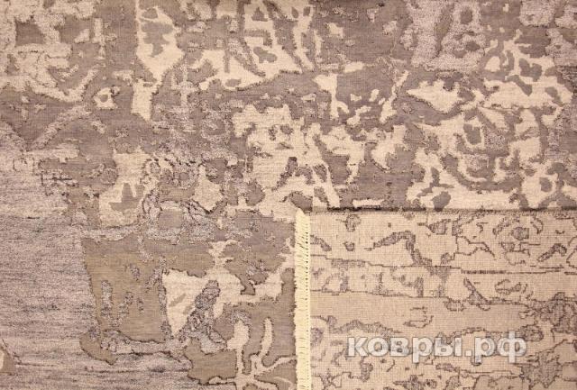 ковер ручной работы Индийский ковер ручной работы из шелка и шерсти 3.02x2.46 — фото 3