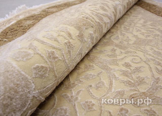 ковер ручной работы Индийский ковер ручной работы из шелка и шерсти Radjput (Раджпут)  1.26x1.78 — фото 4