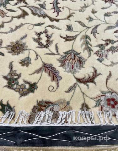 ковер ручной работы Индийский ковер ручной работы из шелка и шерсти Rajkumar (Ражкумар) 4.15x3 — фото 3