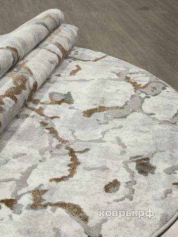 ковер Ковер MERINOS PALERMO F289 GRAY-GREEN Овал — фото 4