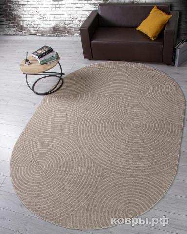 ковер Ковер MERINOS DIOS F410 LIGHT BEIGE Овал — фото 2