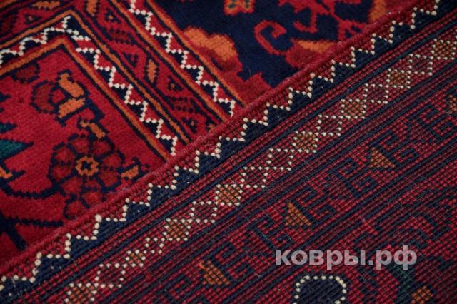 ковер ручной работы Афганский ковер ручной работы Белджик 1.0x1.12м — фото 9