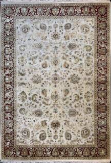 Индийский ковер ручной работы из шелка и шерсти Aurora (Аврора) 3.07x2.15