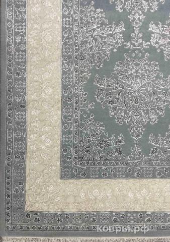 ковер ручной работы Индийский ковер ручной работы из шелка и шерсти 3.1x2.01 — фото 2