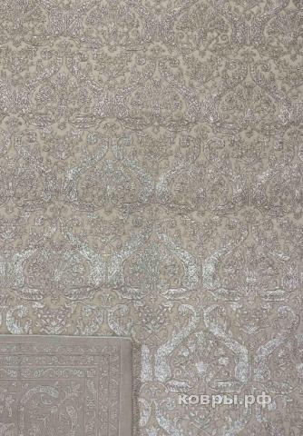 ковер ручной работы Индийский ковер ручной работы из шелка и шерсти 4.35x3.13 — фото 4