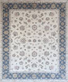 Шелковый Афганский ковер ручной работы Сhoubi (Чуби) 2.94x2.48