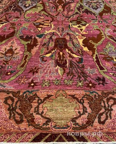 ковер ручной работы Шелковый Афганский ковер ручной работы Bidjar (Биджар) 2.94x1.98 — фото 3