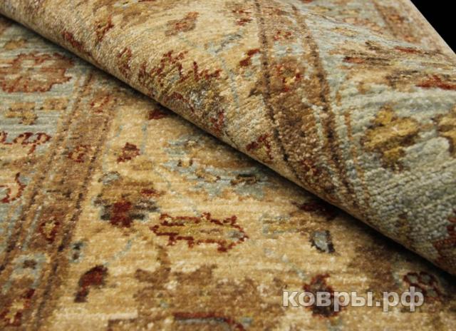 ковер ручной работы Шерстяной Афганский ковер ручной работы Сhoubi (Чуби) 3.8x0.89 — фото 5