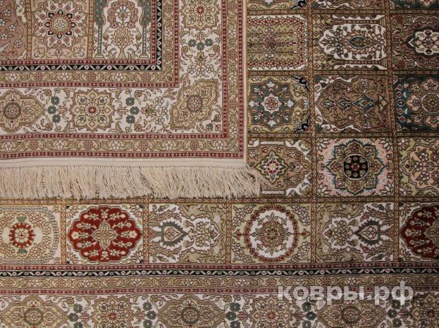 ковер ручной работы Шелковый Китайский ковер ручной работы 400 lines (400 линий) 1.25x1.75 — фото 2