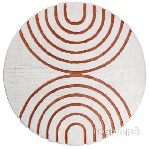 ковер Ковер PIXEL RABBIT CARVING PX4005 CREAM / TERRA Круг