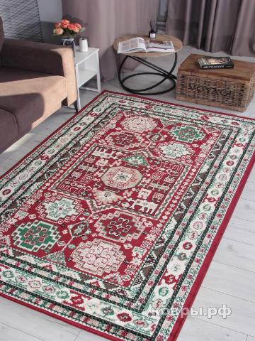 ковер Ковер MERINOS DARGA F667 RED-CREAM — фото 4