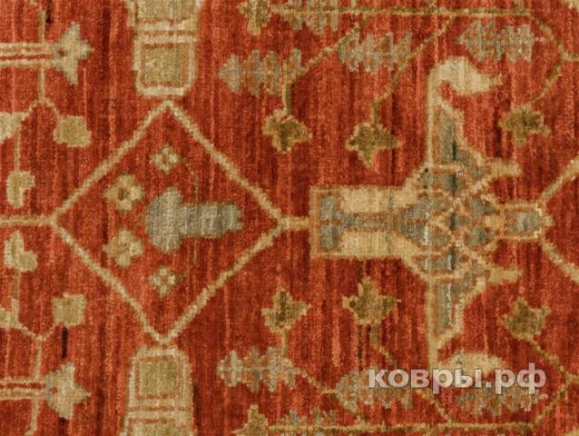 ковер ручной работы Афганский ковер ручной работы Чуби 1.05x3.85м — фото 9