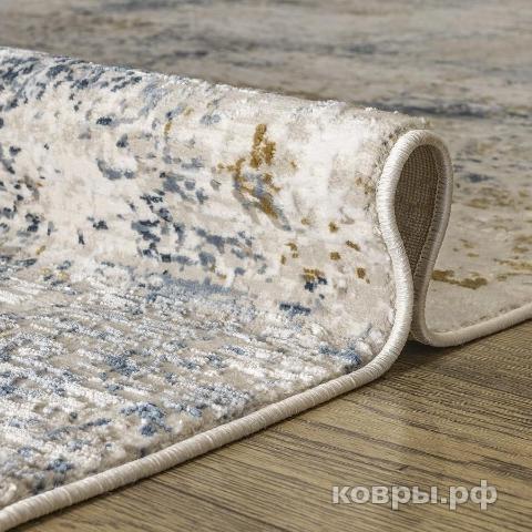ковер Турция Polo K722B CREAM / BLUE — фото 3