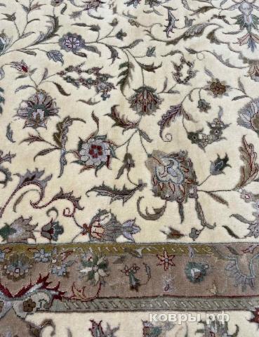 ковер ручной работы Индийский ковер ручной работы из шелка и шерсти Rajkumar (Ражкумар) 4.15x3 — фото 4