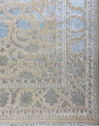 ковер ручной работы Индийский ковер ручной работы из шелка и шерсти Rajkumar (Ражкумар) 3.05x2.1 — фото 2