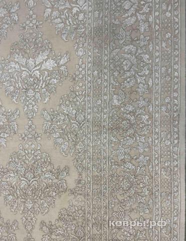 ковер ручной работы Индийский ковер ручной работы из шелка и шерсти 3.64x2.72 — фото 5