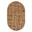 ковер Люберецкие ковры Эко 77018/овальный/ 23 овал