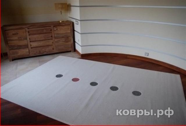 ковер Agnella Glamour Sparkle white — фото 2