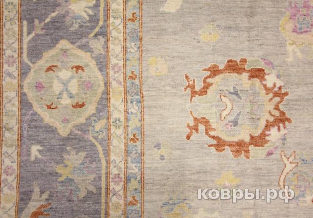 ковер ручной работы Шелковый Афганский ковер ручной работы 5.43x3.67 — фото 5