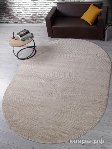 ковер Ковер MERINOS DIOS F410 LIGHT BEIGE Овал — фото 3