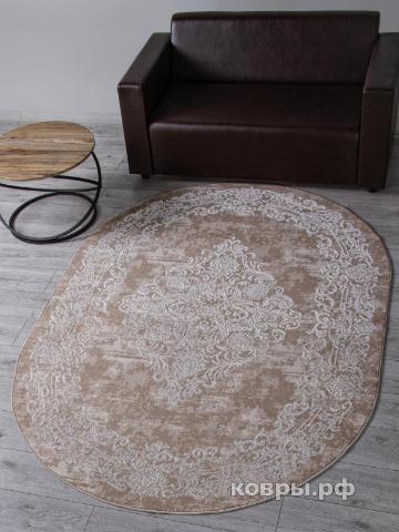 ковер Ковер MERINOS LIMAN F481 BEIGE Овал — фото 2