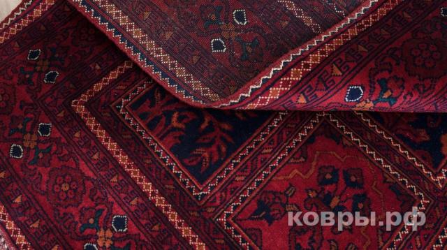 ковер ручной работы Афганский ковер ручной работы Белджик 1.0x1.12м — фото 10