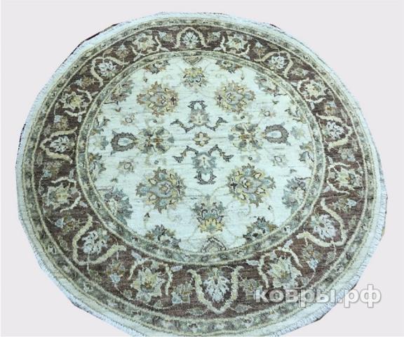 ковер ручной работы Афганский ковер ручной работы Казах 1.22x1.23м — фото 2