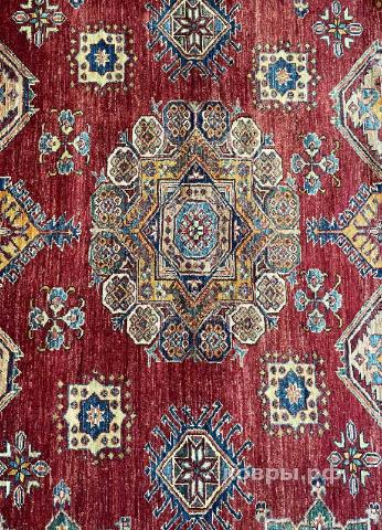 ковер ручной работы Шелковый Афганский ковер ручной работы Kazakh (Казах) 7.07x4.82 — фото 5