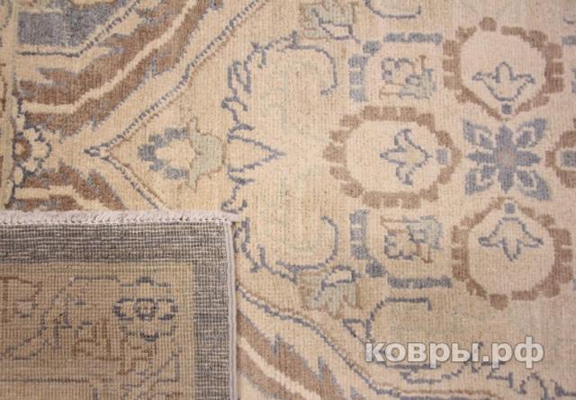 ковер ручной работы Шелковый Афганский ковер ручной работы Сhoubi Ziegler (Чуби зиглер)4.13x3 — фото 3