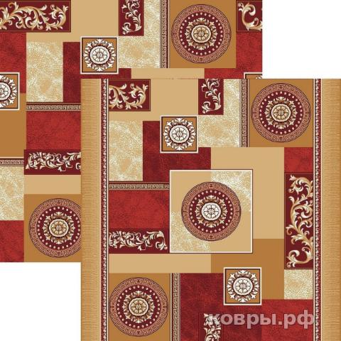 ковролин VITEBSK принт 8-ми цветное полотно p1518a2p 45 — фото 4