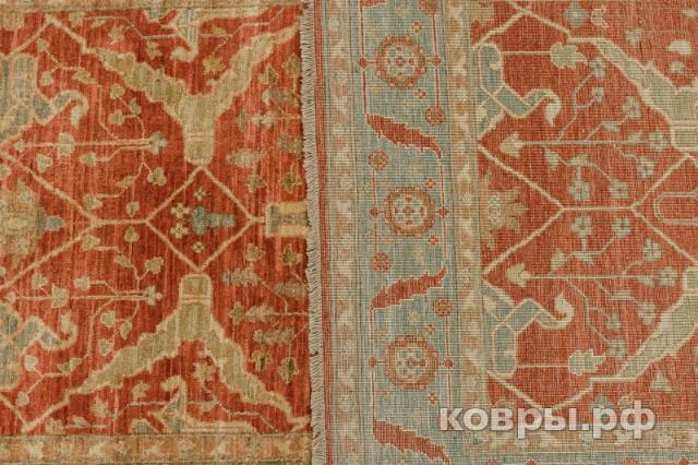 ковер ручной работы Афганский ковер ручной работы Чуби 1.05x3.85м — фото 10