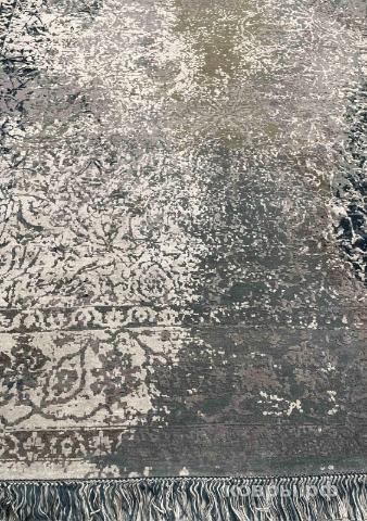 ковер ручной работы Индийский ковер ручной работы из шелка и шерсти 3x2.43 — фото 3