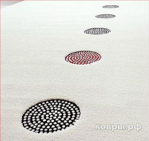 ковер Agnella Glamour Sparkle white — фото 3