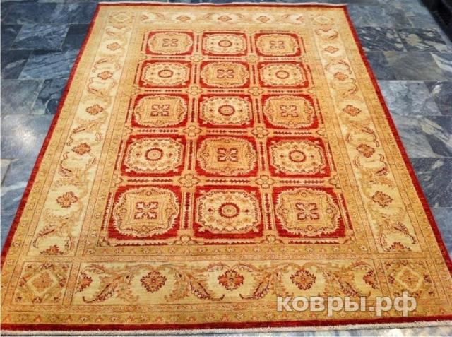 ковер ручной работы Афганский ковер ручной работы Чуби 1.68x2.25м — фото 2