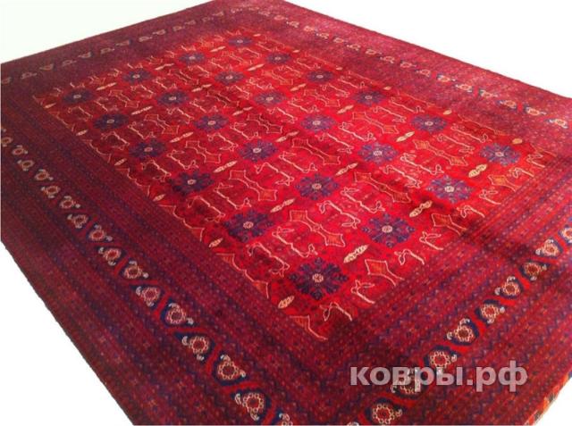 ковер ручной работы Афганский ковер ручной работы Белжик 2.7x3.52м — фото 2