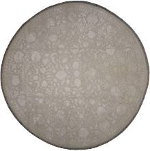 Круглый ковер ручной работы из шелка и шерсти 2.66x2.66 Круглый ковер ручной работы из шелка и шерсти 2.66x2.66