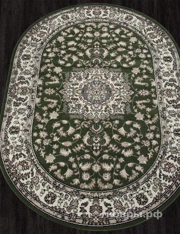 ковер Ковер MERINOS GAVANA d412 GREEN Овал — фото 2
